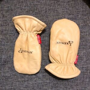 Kinco Kids Axeman® Lined Grain Leather Mittens